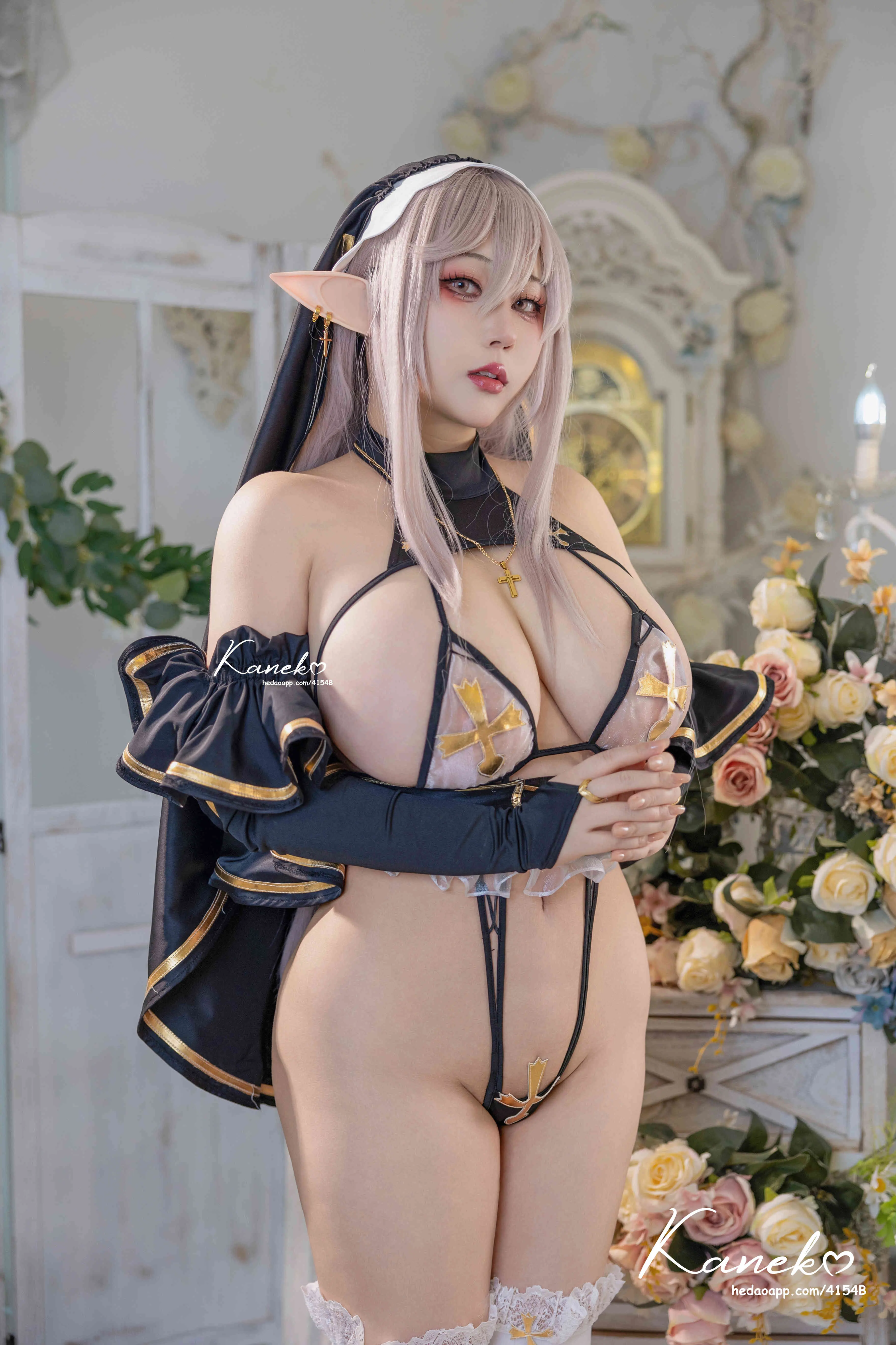 图片[5]-KANEKO_咔喵cos精灵修女图集全册资源在线观看共66P(内附高清视频)