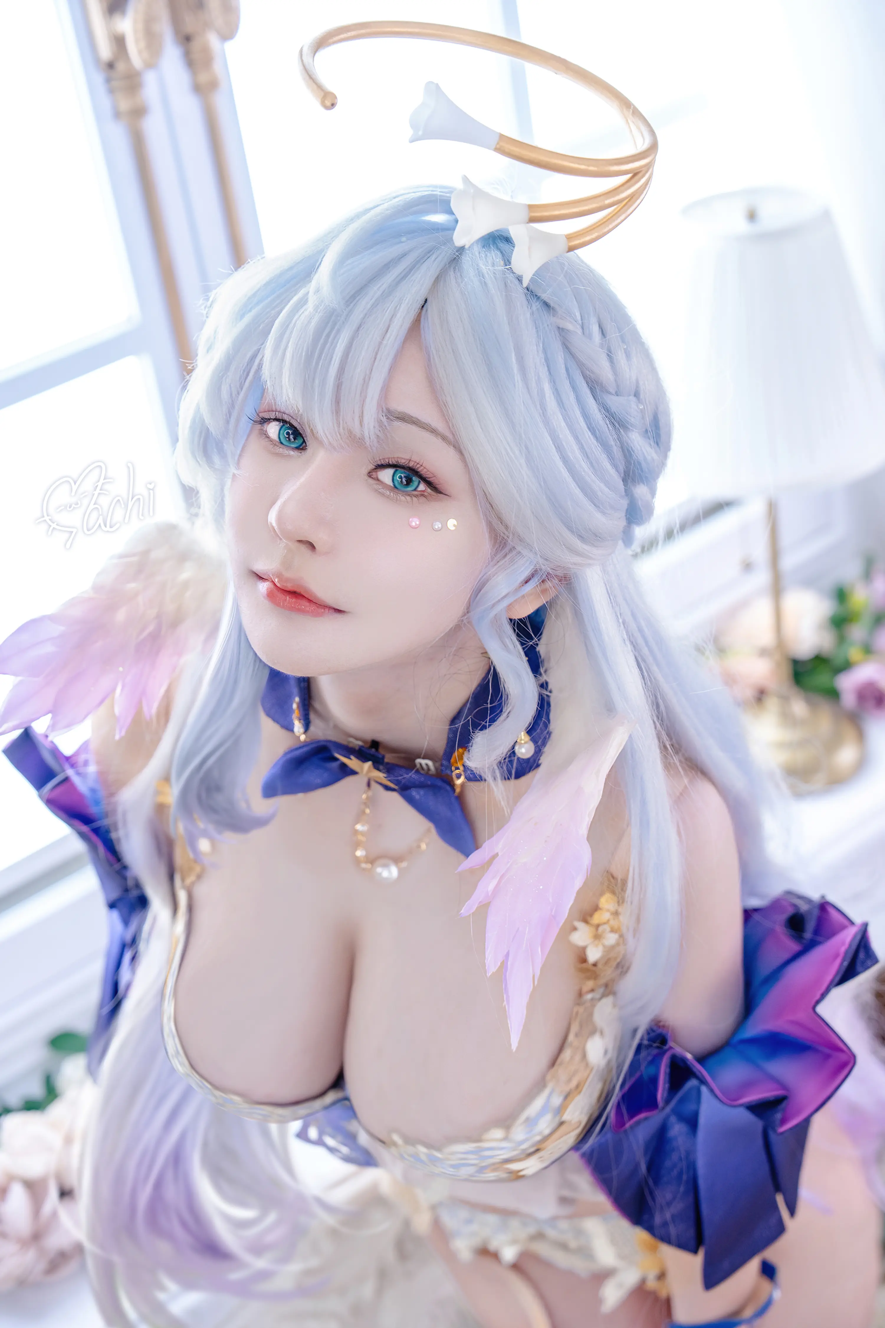 Machi馬吉cos知更鸟Robin HonkaiStar Rail图集全册资源在线观看共62P